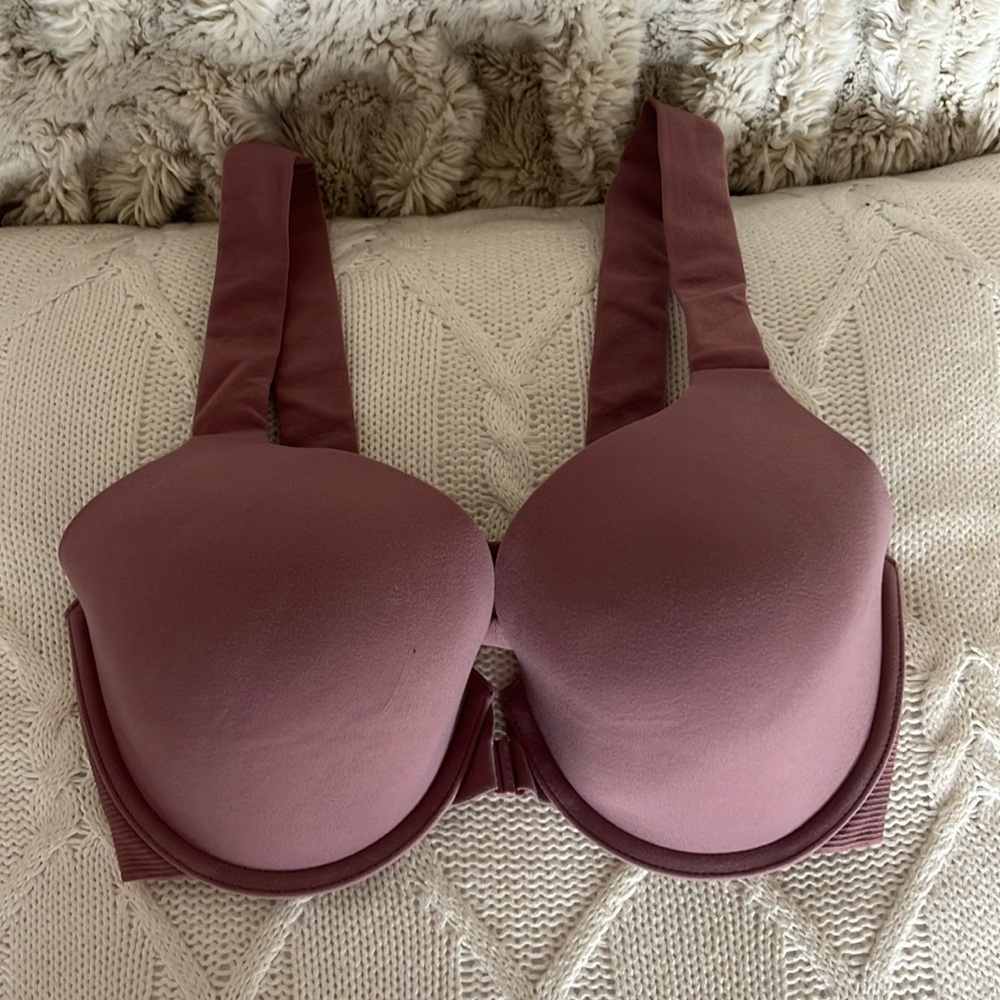 Spanxsmooth Lightly Lined Full Coverage Bra Size … - image 1